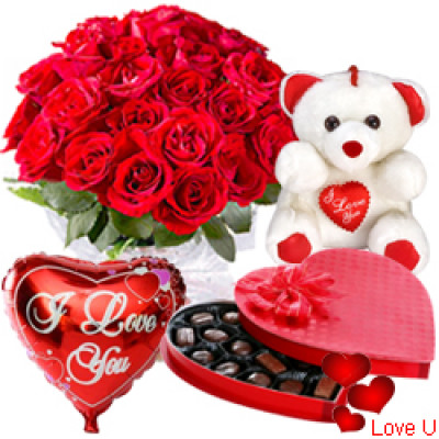 24 Exclusive Red Dutch Roses Bouquet